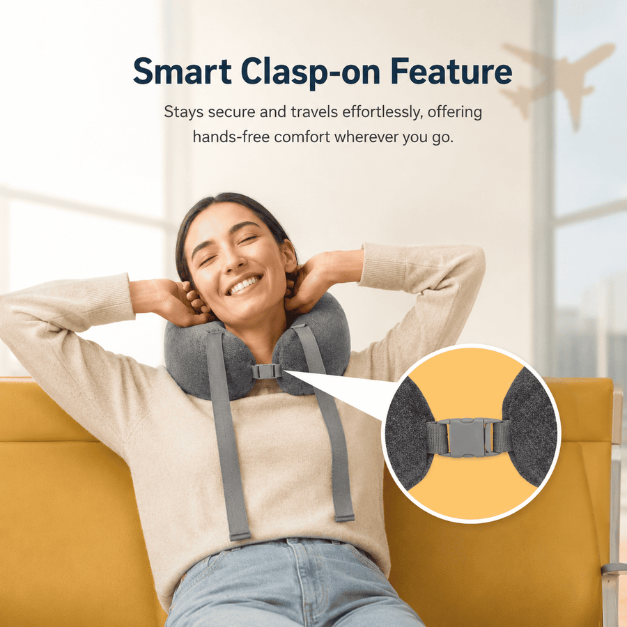 D-Dreamy 2-in-1 Neck Pillow Massager