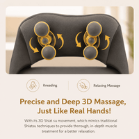 D-Dreamy 2-in-1 Neck Pillow Massager
