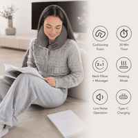D-Dreamy 2-in-1 Neck Pillow Massager