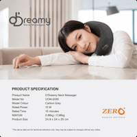 D-Dreamy 2-in-1 Neck Pillow Massager