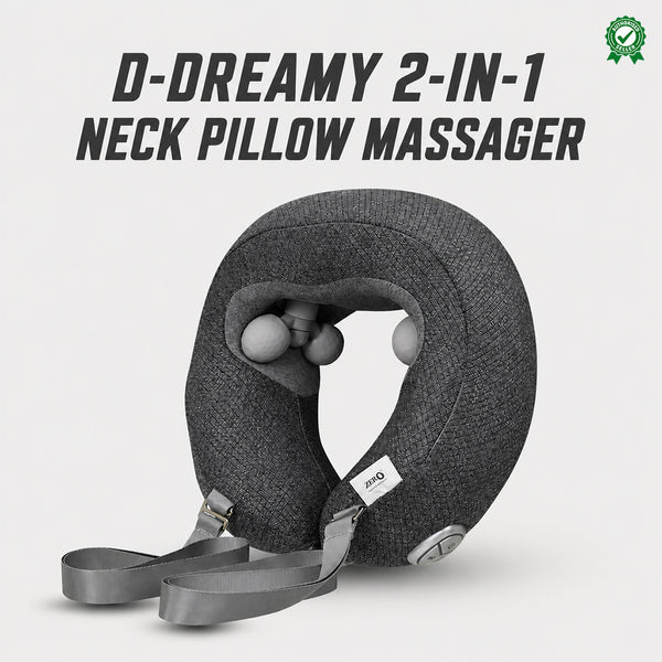 D-Dreamy 2-in-1 Neck Pillow Massager
