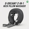 D-Dreamy 2-in-1 Neck Pillow Massager