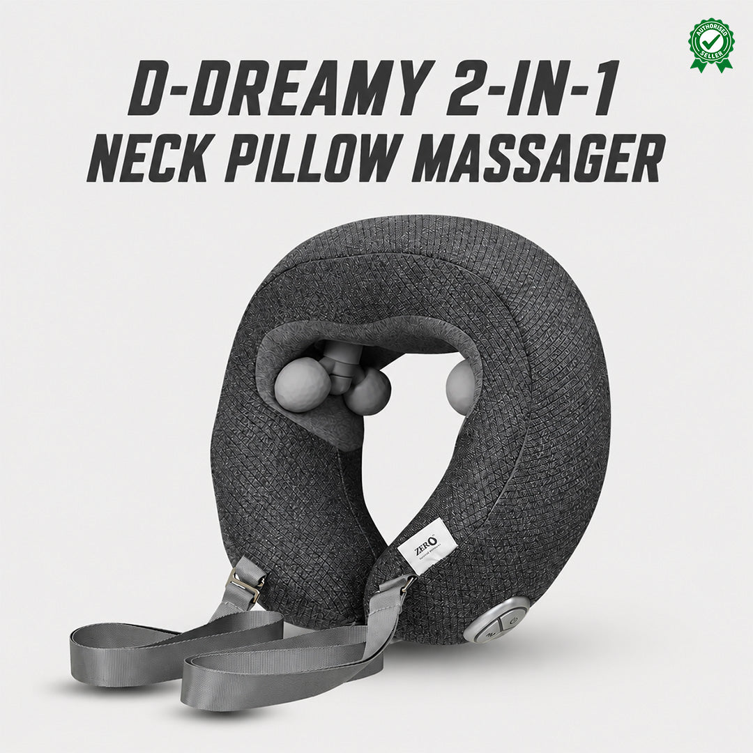 D-Dreamy 2-in-1 Neck Pillow Massager