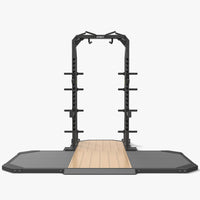 Spirit Fitness 4202-P Half Rack & Platform