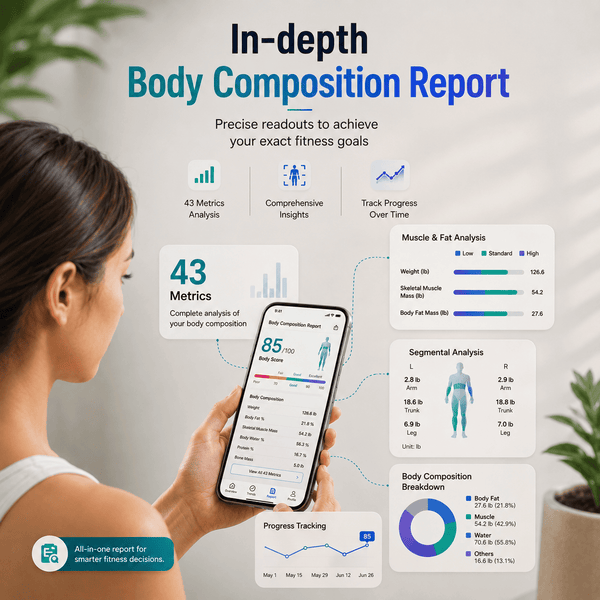 MyPT Smart Body Composition Scale | White