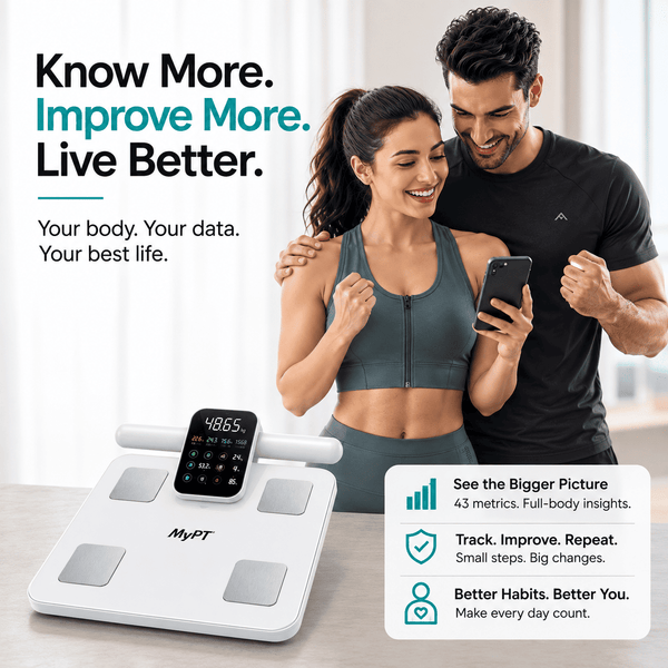 MyPT Smart Body Composition Scale | White