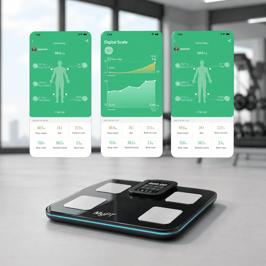 MyPT Smart Body Composition Scale | Black