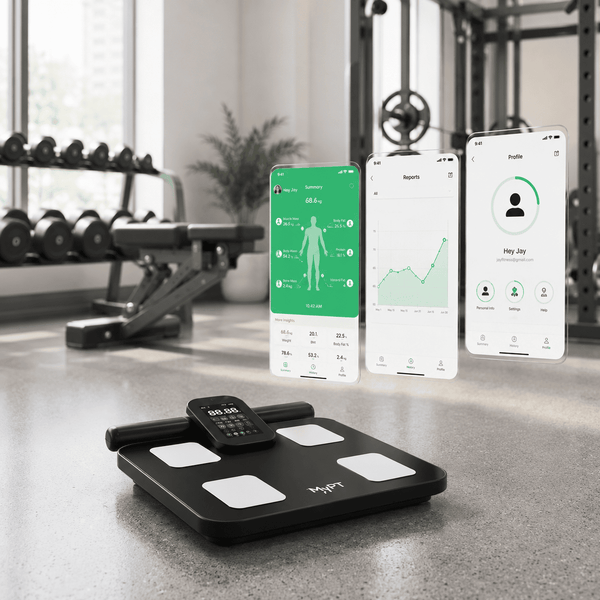 MyPT Smart Body Composition Scale | Black