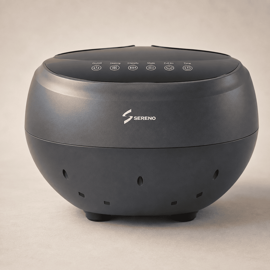 Sereno Midnight Foot Massager with Heat & Air Compression