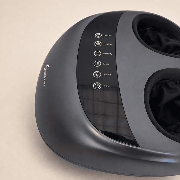 Sereno Midnight Foot Massager with Heat & Air Compression