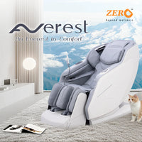 Averest 4D Massage Chair - AI Body Scan, Zero Gravity, 360° Heat, 28 Airbags, Voice Control - Grey