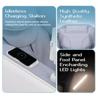 Averest 4D Massage Chair - AI Body Scan, Zero Gravity, 360° Heat, 28 Airbags, Voice Control - Grey