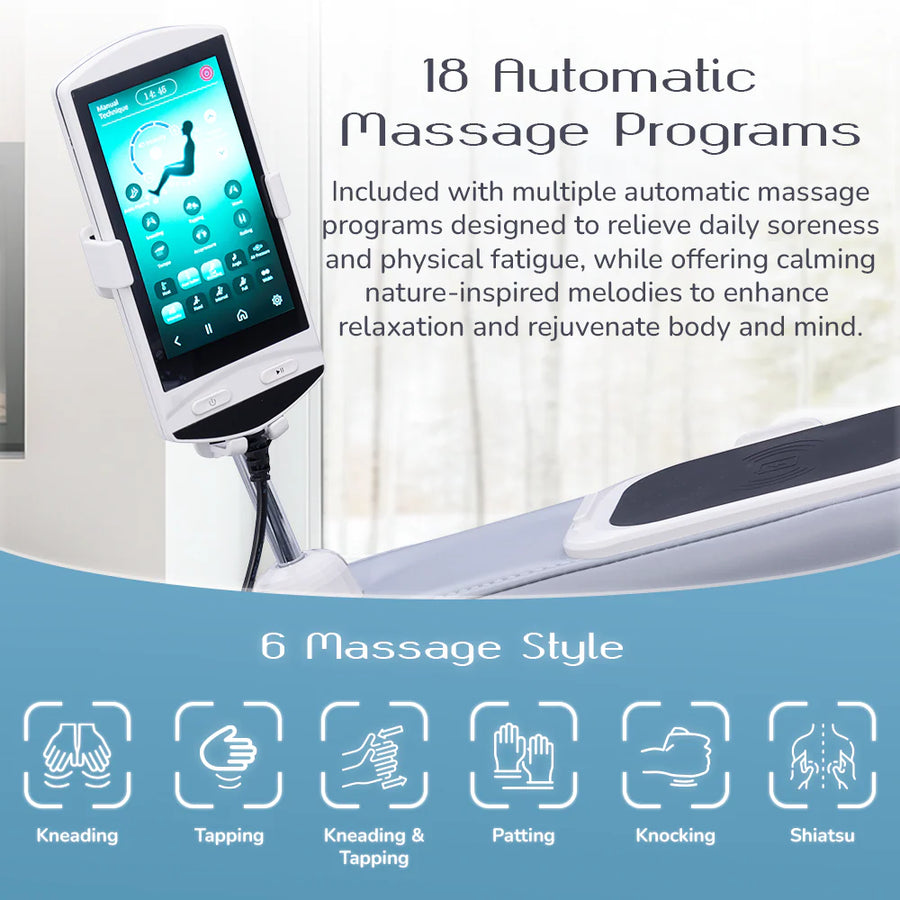Averest 4D Massage Chair - AI Body Scan, Zero Gravity, 360° Heat, 28 Airbags, Voice Control - Grey