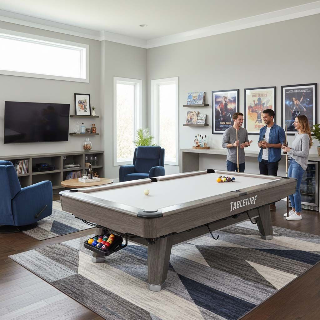 Grandeur Premium Solid Wood Pool Table 9FT | TableTurf