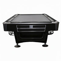 Pinnacle Premium Slate Solid Wood Billiard Table 8FT Black | TableTurf