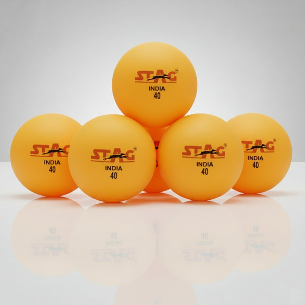 Stag Table Tennis Seam Ball – Pack of 6