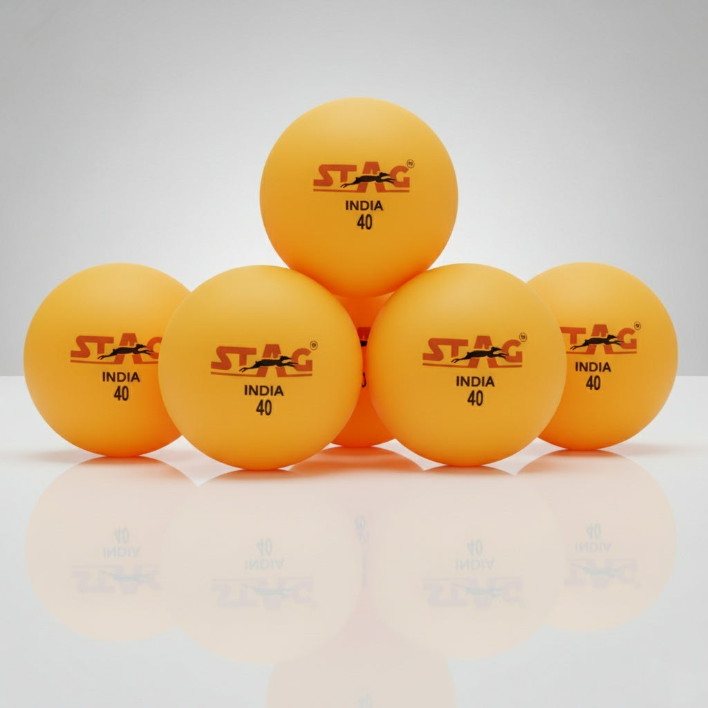 Stag Table Tennis Seam Ball – Pack of 6