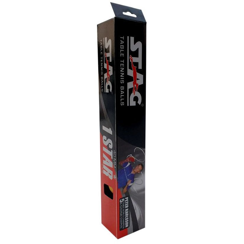 Stag Table Tennis Ball One Star – Pack of 12