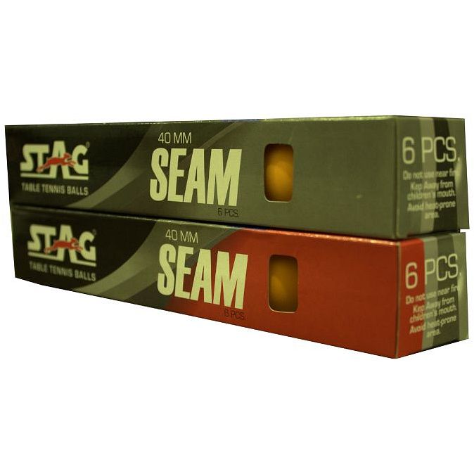 Stag Table Tennis Seam Ball – Pack of 12