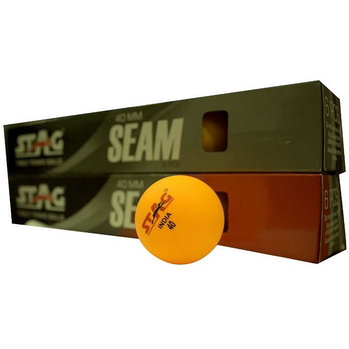 Stag Table Tennis Seam Ball – Pack of 12