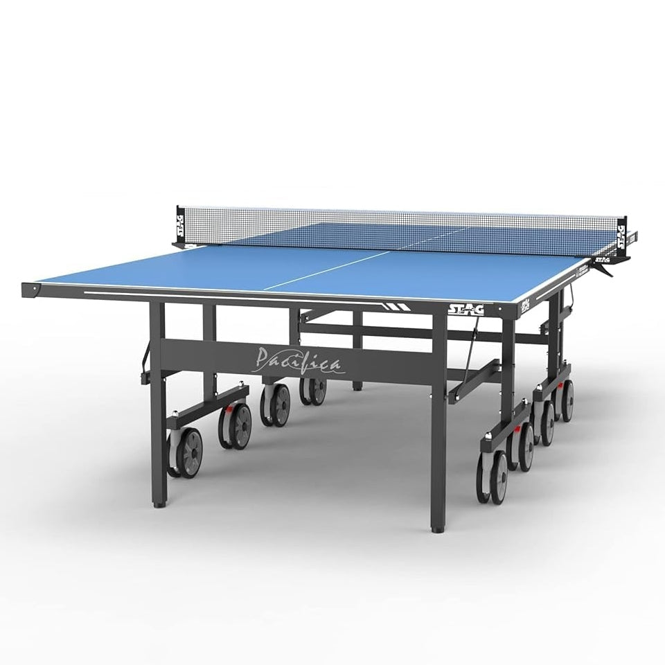 Stag Pacifica Outdoor Table Tennis Table – Blue