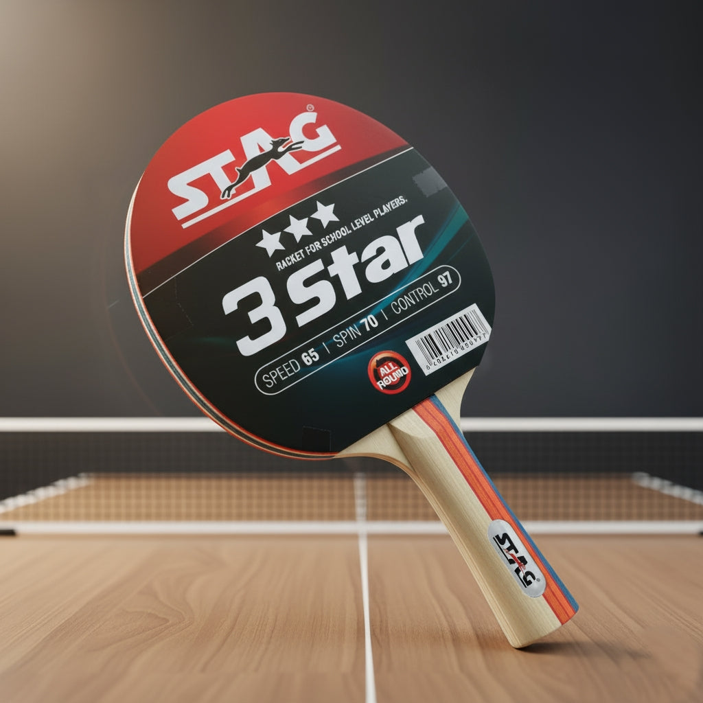 Stag 3 Star Table Tennis Racket