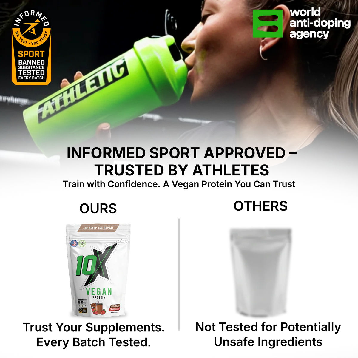 10X Vegan Protein Chocolate 20 servings