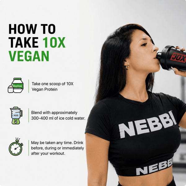 10X Athletic Vegan Protein | 20g Plant-Based Protein | 580 gms