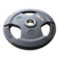 3-Grip Rubber Weight Plate with PVC Label - 10kg