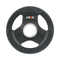 3-Grip Rubber Weight Plate with PVC Label - 2.5kg