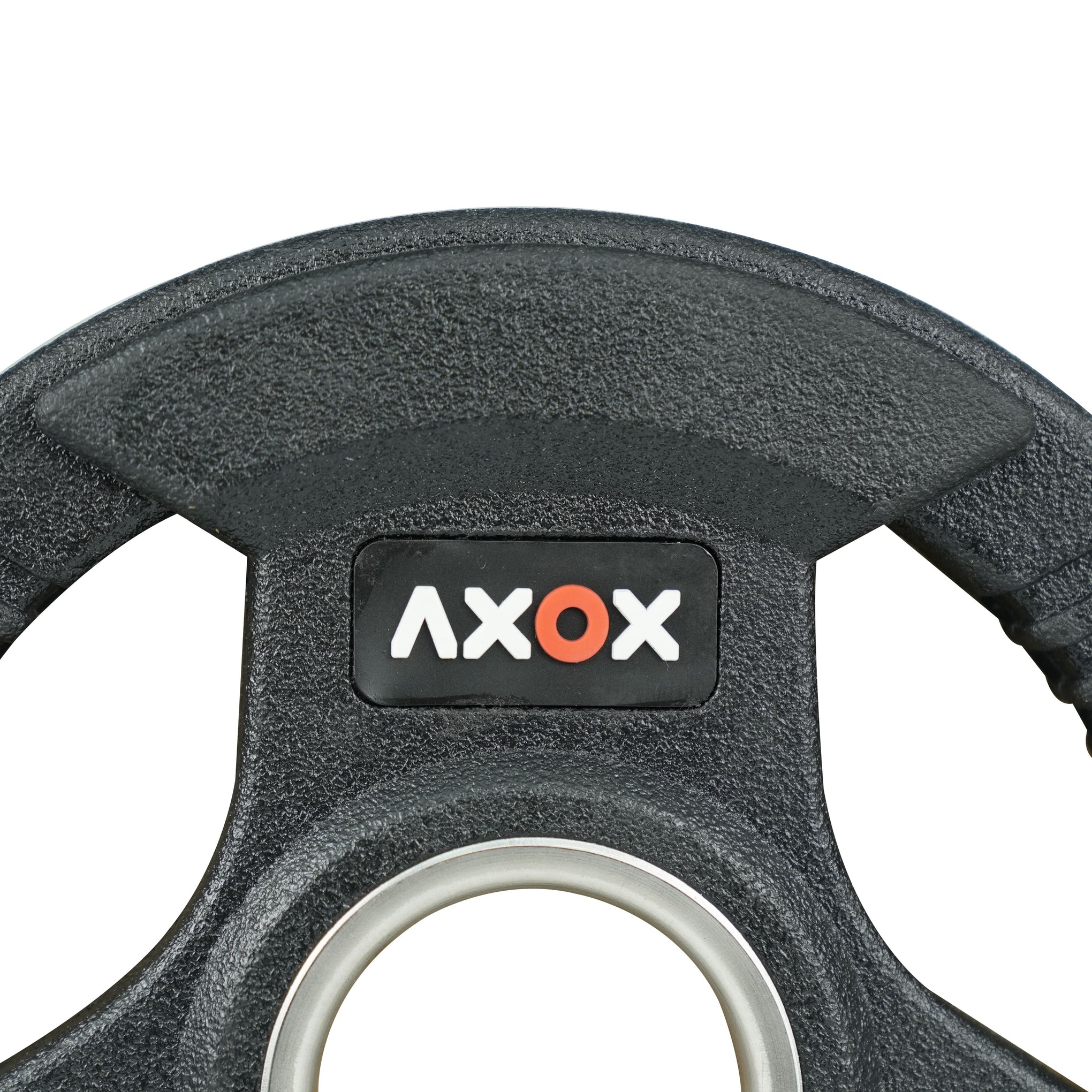 3-Grip Rubber Weight Plate with PVC Label - 2.5kg