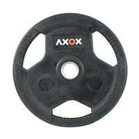 3-Grip Rubber Weight Plate 20Kg With Pvc Label