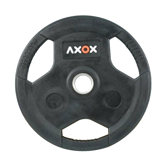 3-Grip Rubber Weight Plate 20Kg With Pvc Label