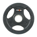 3-Grip Rubber Weight Plate with PVC Label - 5kg