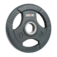 3-Grip Rubber Weight Plate with PVC Label - 5kg