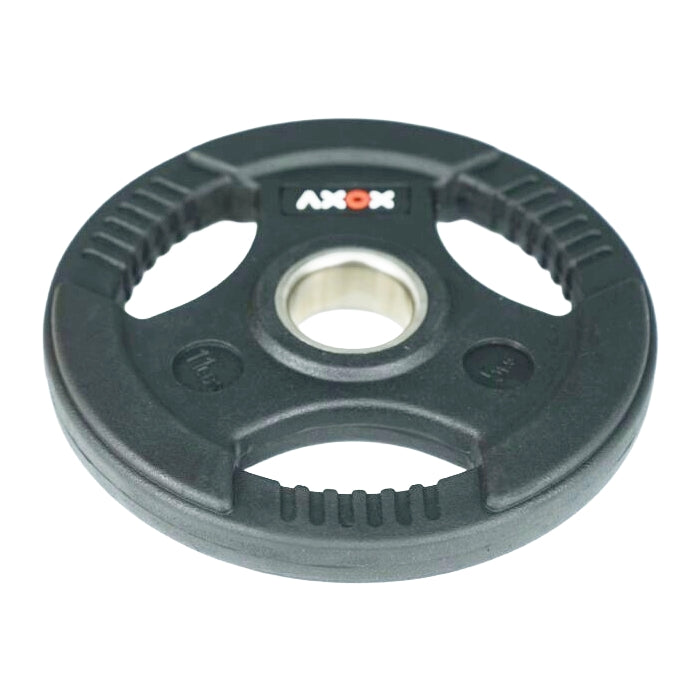 3-Grip Rubber Weight Plate with PVC Label - 5kg