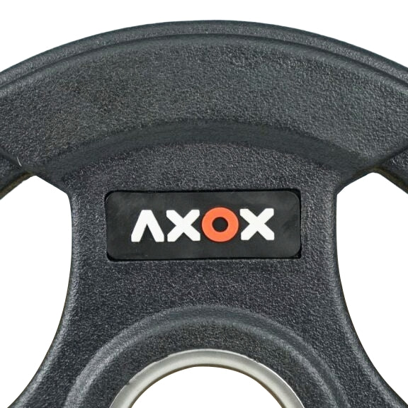 3-Grip Rubber Weight Plate with PVC Label - 5kg