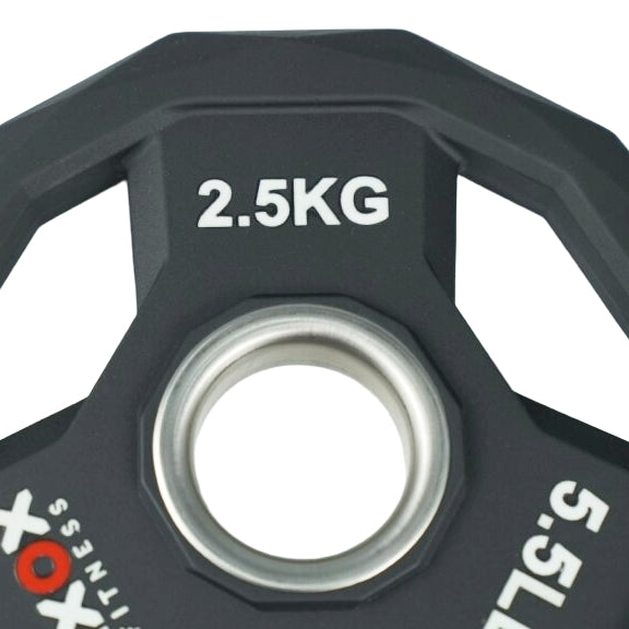 3-Grip TPU Weight Plate - Single 2.5kg