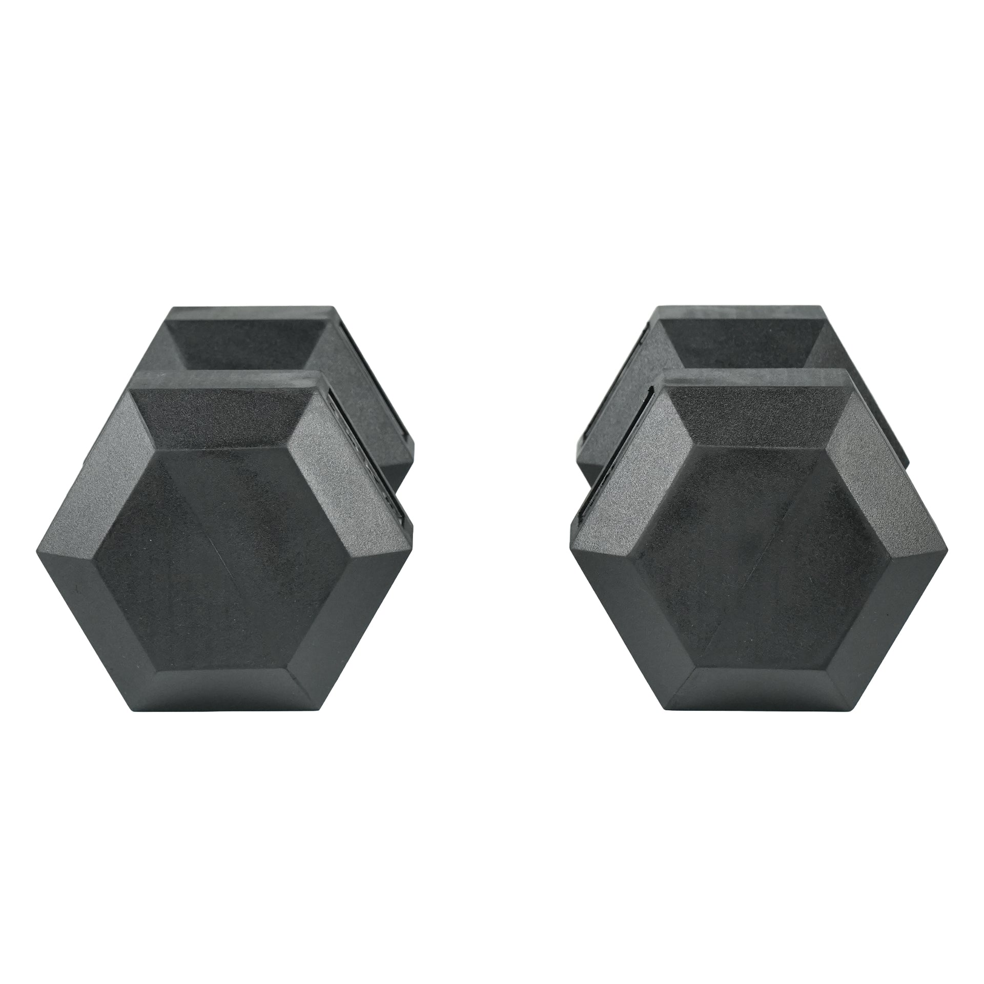 Hex Rubber Dumbbell - Pair 2.5kg
