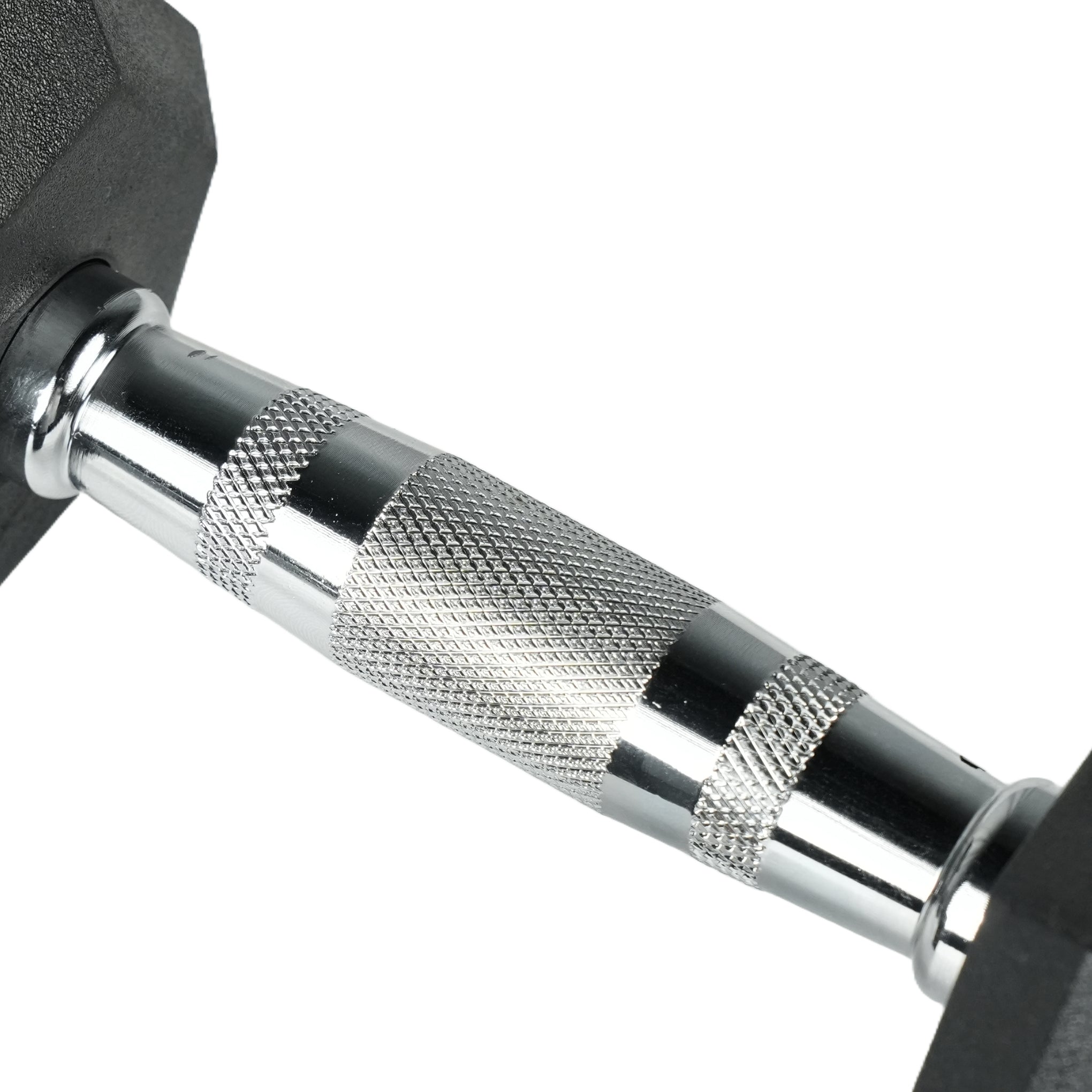 Hex Rubber Coated Dumbbell - Single 2kg
