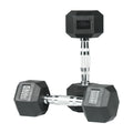 Hex Rubber Coated Dumbbell 4KG | Pair | Axox Fitness