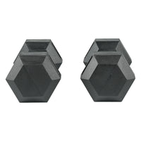 Hex Rubber Coated Dumbbell 4KG | Pair | Axox Fitness