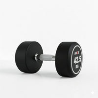 Round Rubber Dumbbell - Pair 42.5kg