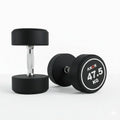 Round Rubber Dumbbell - Pair 47.5kg