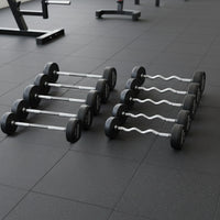 Fixed Straight & Curl Barbell Set – 10–30 KG Bundle
