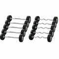 Fixed Straight & Curl Barbell Set – 10–30 KG Bundle