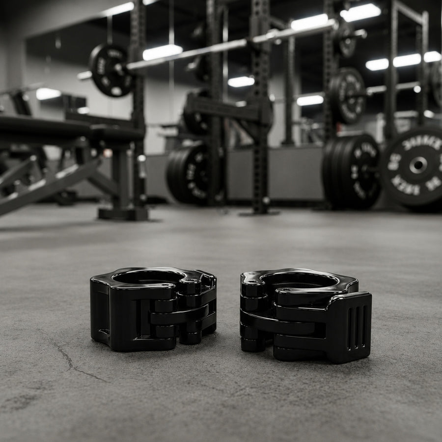 Quick Release Olympic Barbell Collars for 2-Inch Sleeves – Pair