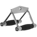 Solid Seated & Chinning Bar with TPR Grips | Cable Attachment | Axox Fitness