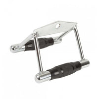 Revolving Solid Seated & Chinning Bar with TPR Grips | Cable Attachment | Axox Fitness