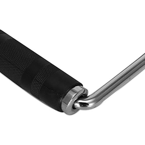 Solid Rotating Cable Handle with TPR Grip | Cable Attachment | Axox Fitness